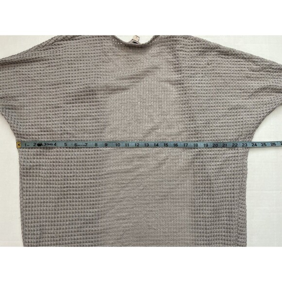 New Decree Women’s Gray Open Cardigan Sweater Cocoon Size Small - Picture 3 of 3